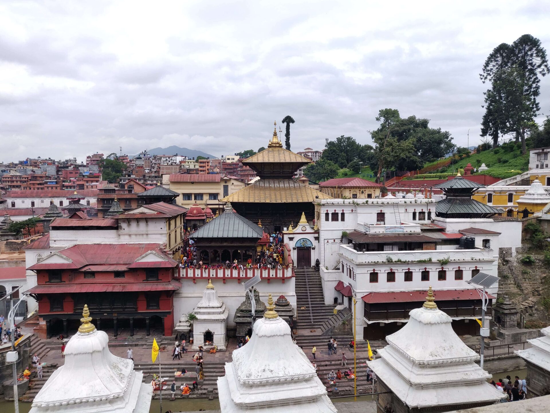 Morning view of pashupatinath temple, Nepal